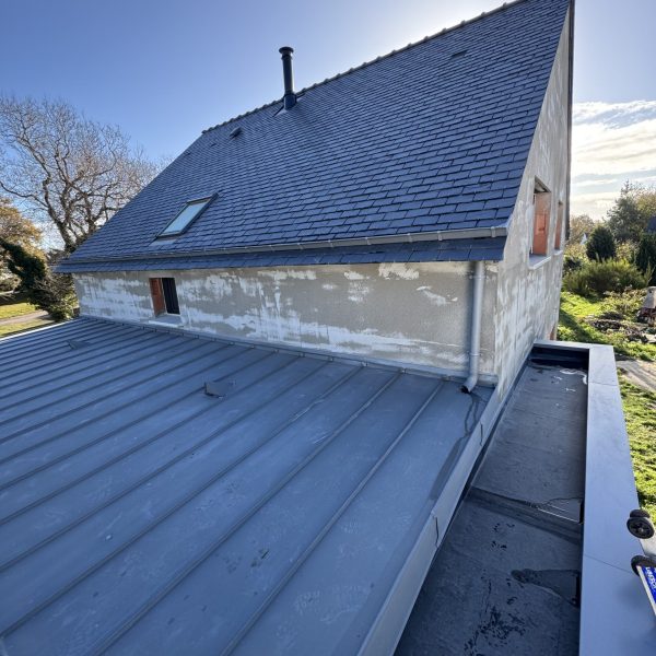 Maison neuve Ardoise, zinc et EPDM Sarzeau